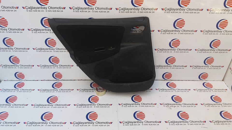 peugeot 207 sol arka kapı kartonu